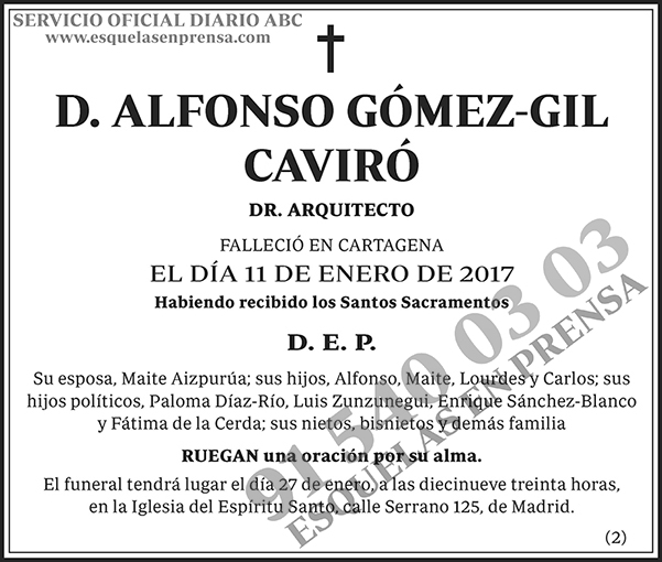 Alfonso Gómez-Gil Caviró